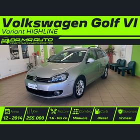 Volkswagen Golf Variant 1.6 TDI Highline BlueMotion Tech