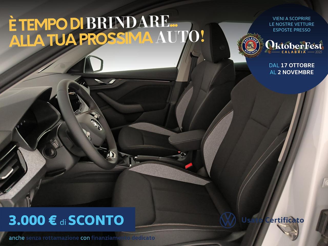 Skoda Kamiq 1.0 tsi black dots 95cv