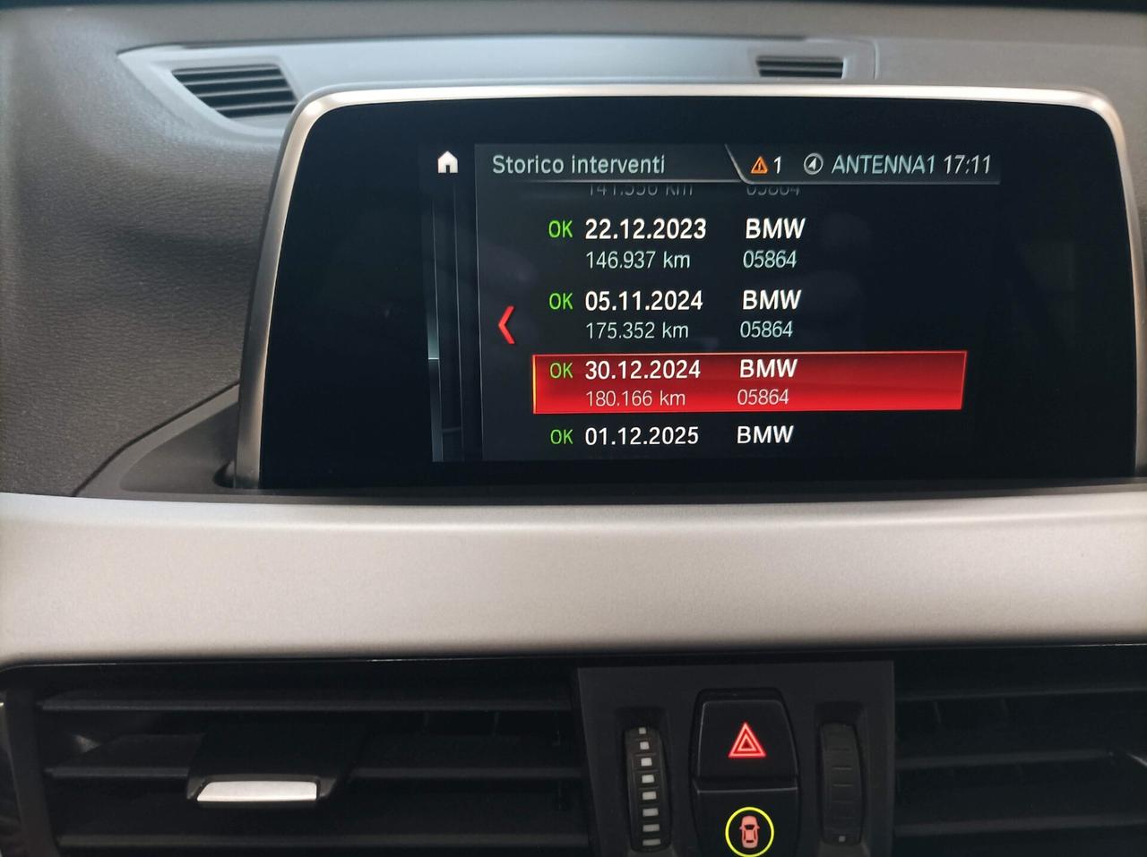 Bmw X1 sDrive18d CV 150 Advantage Automatico 04/2019