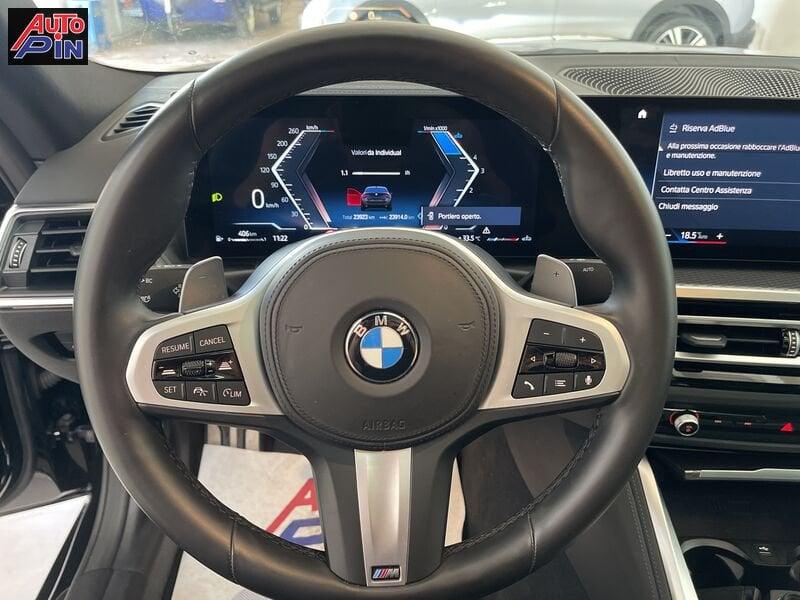 BMW Serie 4 Gran Coupé 420d 48V Msport *Head Up display*Tetto