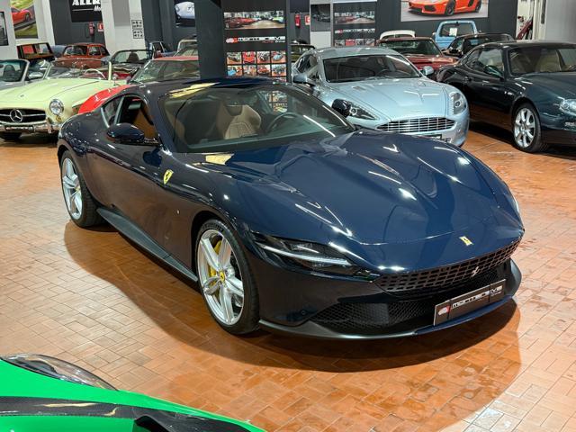 FERRARI Roma Blu Pozzi Pelle Cuoio - Ferrari Italia