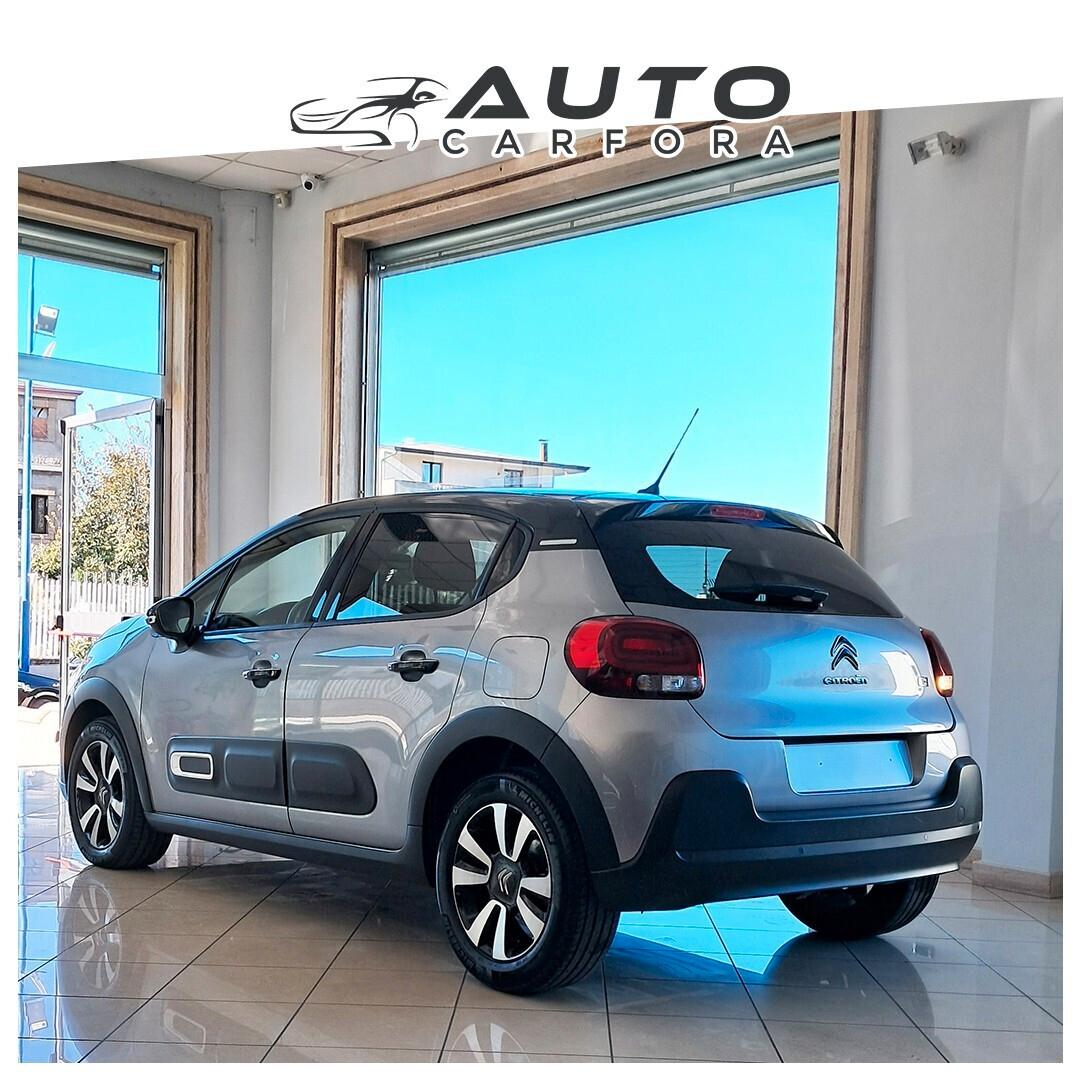 Citroen C3 Citroen C3 BlueHDi 100 S&S Shine Pack con sensori di parcheggio
