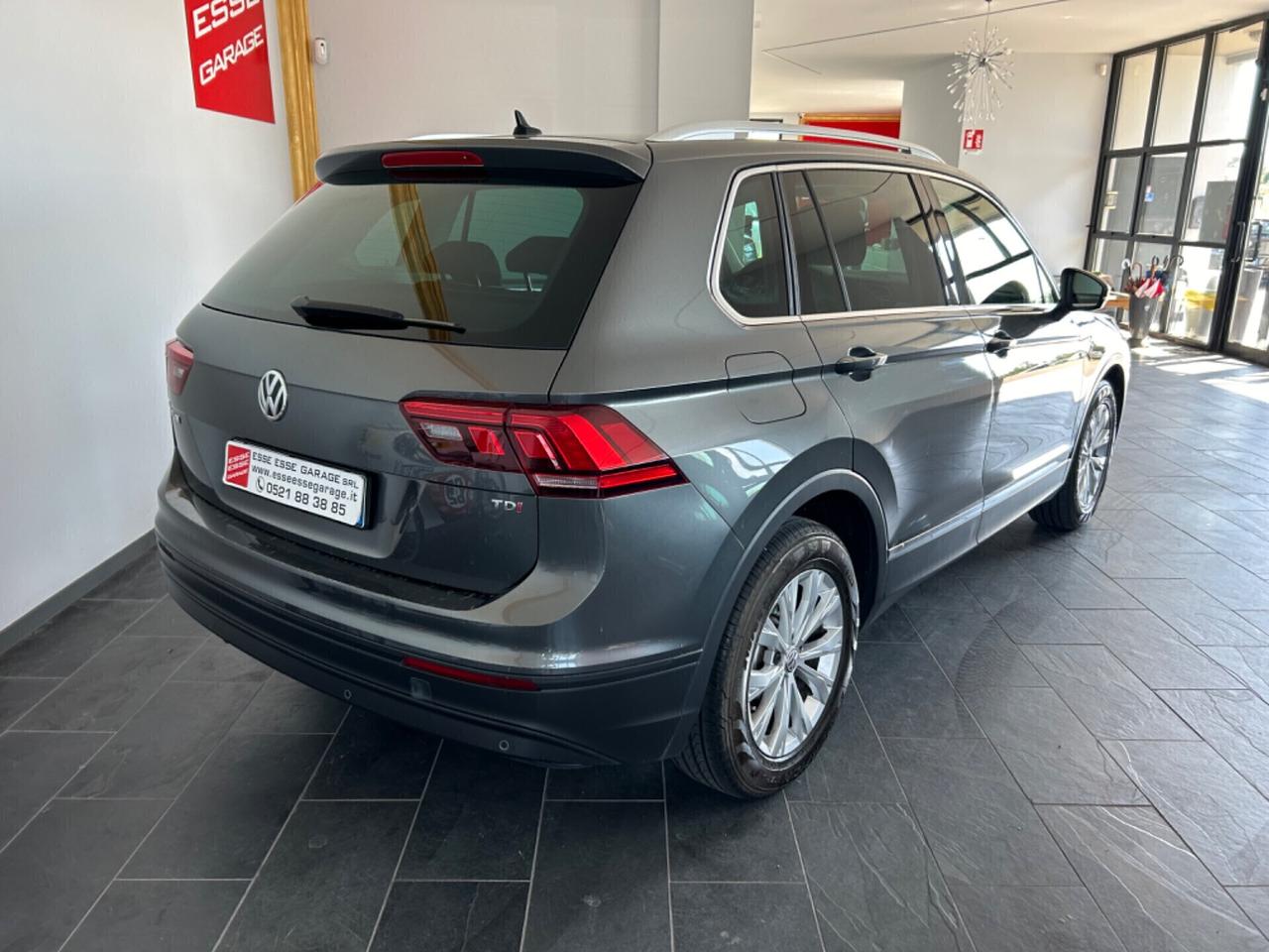 VW Tiguan 1.6 TDI |Euro 6|SENS ANT/POST|CERCHI IN LEGA