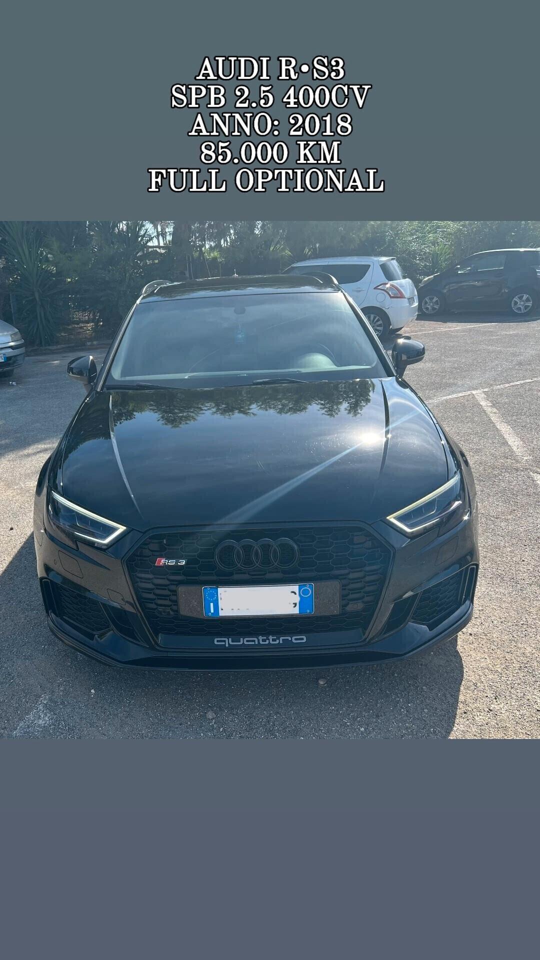 Audi A3 RS 3 SPB 2.5 TFSI quattro S tronic