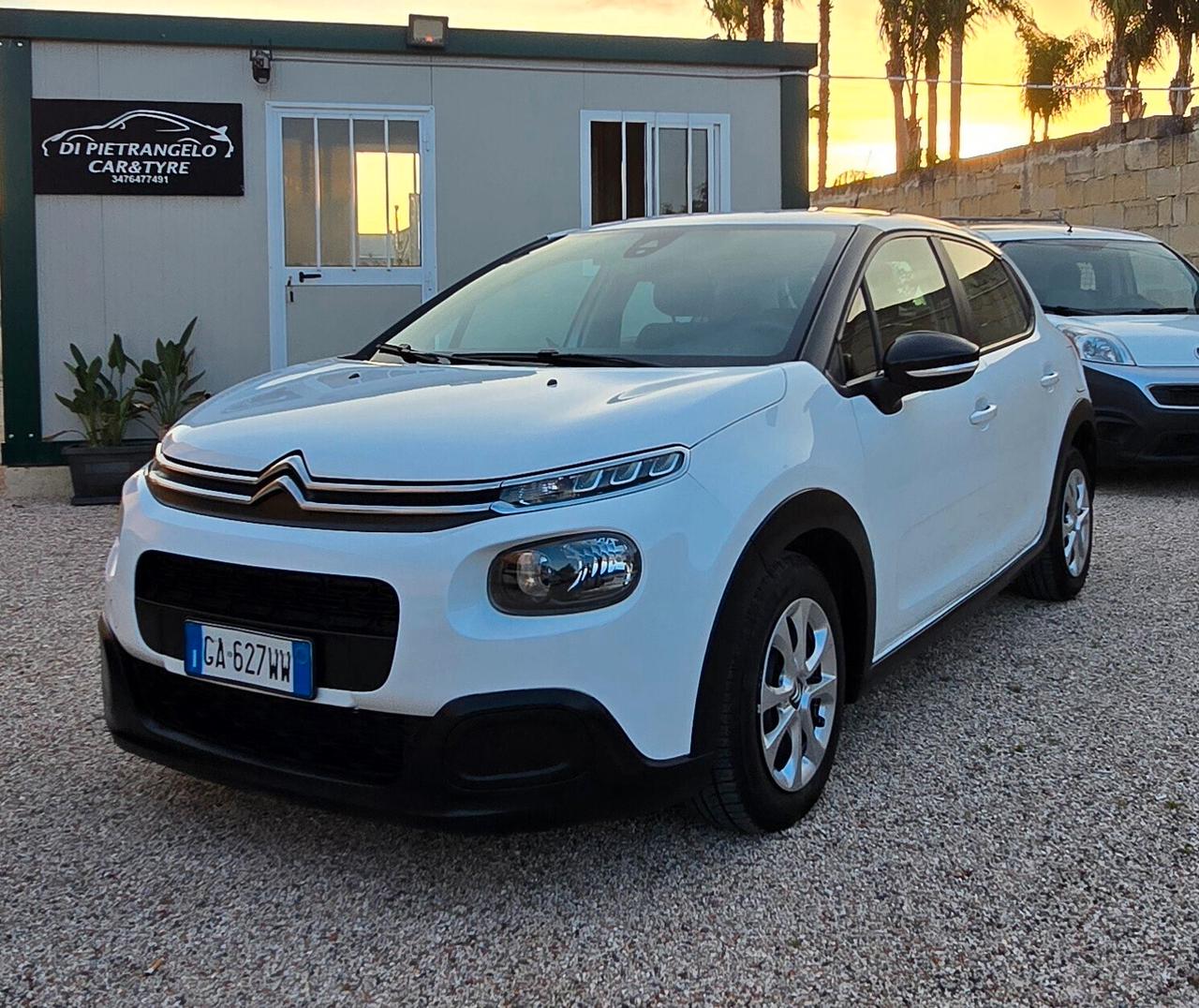 Citroen C3 2020 Citroen c3 BlueHdi Shine tagliandata con fatture
