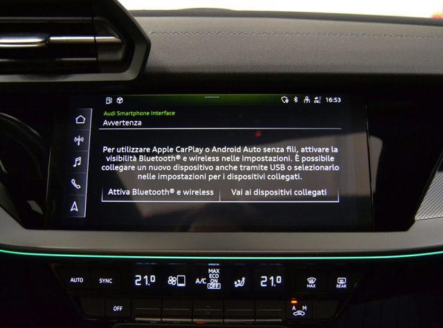 AUDI S3 SPB TFSI 310 CV quattro S tronic-Tetto-B&O-1Prop**