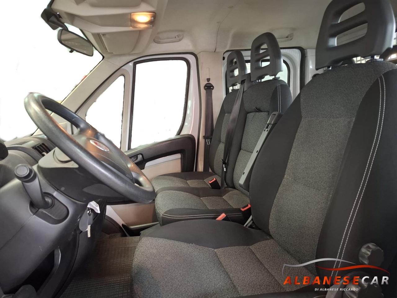 Fiat Ducato maxi 2.3 mjt 150cv doppia cabina 7 posti cassone fisso