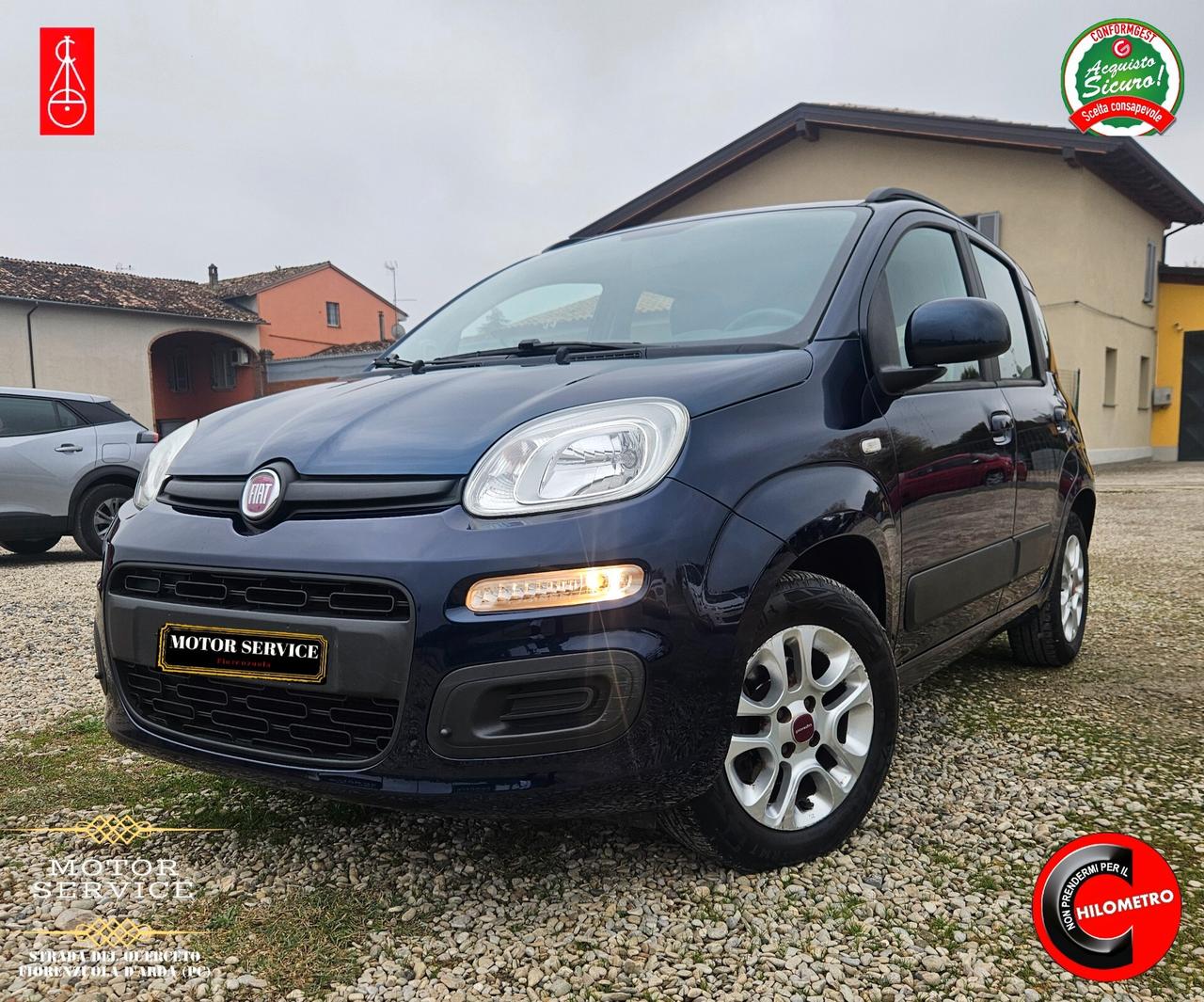 Fiat Panda 1.2 Lounge 69000km DOCUMENTATI UNIPRO GARANTITA