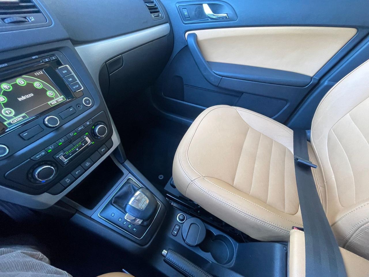 Skoda Yeti 2.0 TDI CR 140CV DSG 4x4 Adventure