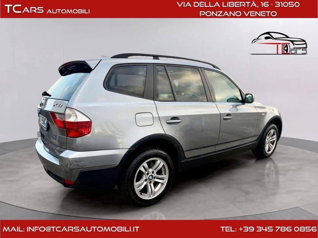 BMW X3 2.0d TETTO APRIBILE-TRAZ.INTEGRALE