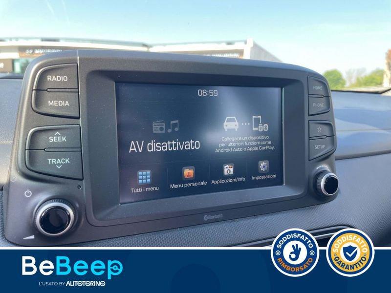 Hyundai Kona 1.0 T-GDI XTECH 2WD 120CV