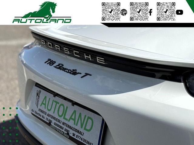 PORSCHE 718 Spyder 2.0 T Pure White PASM Torque Vectoring 300CV
