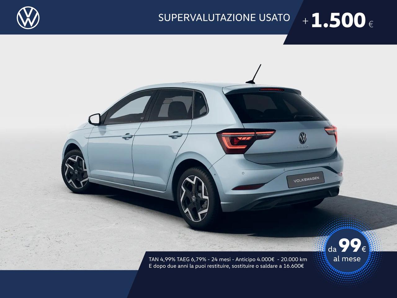 Volkswagen Polo 1.0 tsi edition 50 95cv dsg