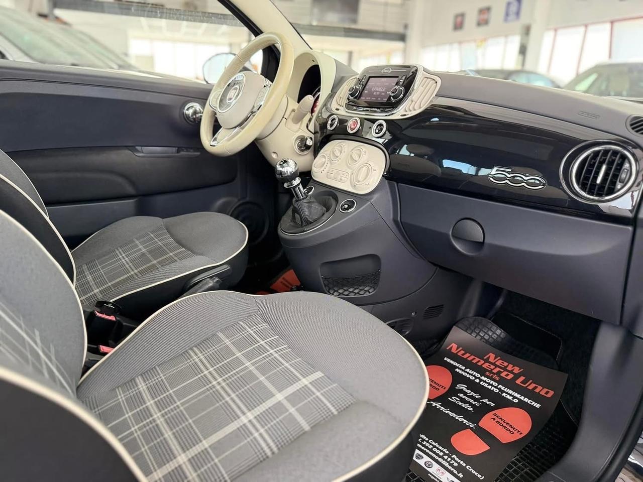 Fiat 500 1.2 Benzina 69cv Riva 2016