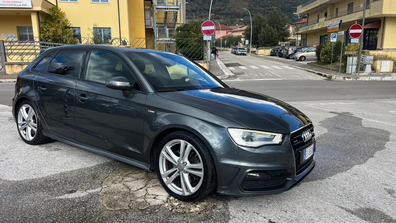 Audi A3 SPB 2.0 TDI 184 CV quattro S tronic S-line
