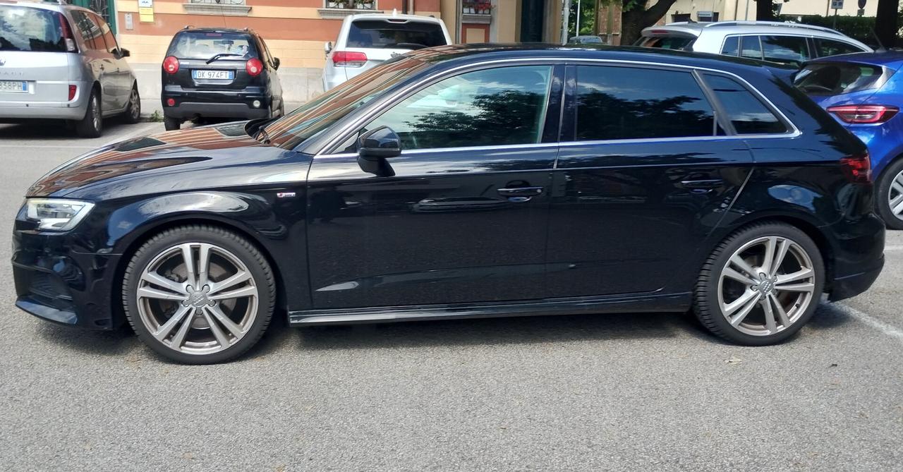 Audi A3 SPB 2.0 TDI 184 CV quattro S tronic S-Line