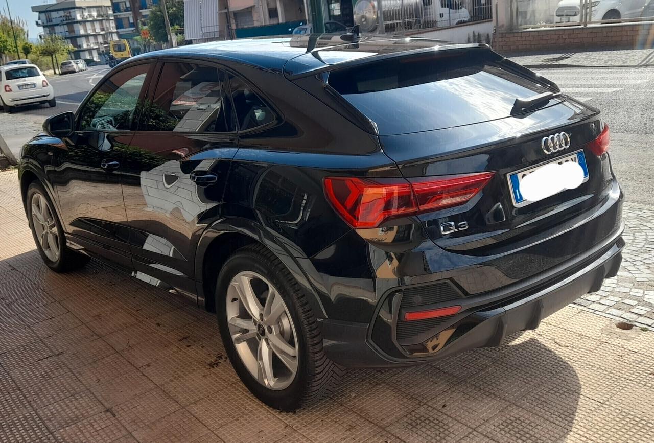 Audi Q3 35 TDI sportback S tronic S line IDENTITY BLACK