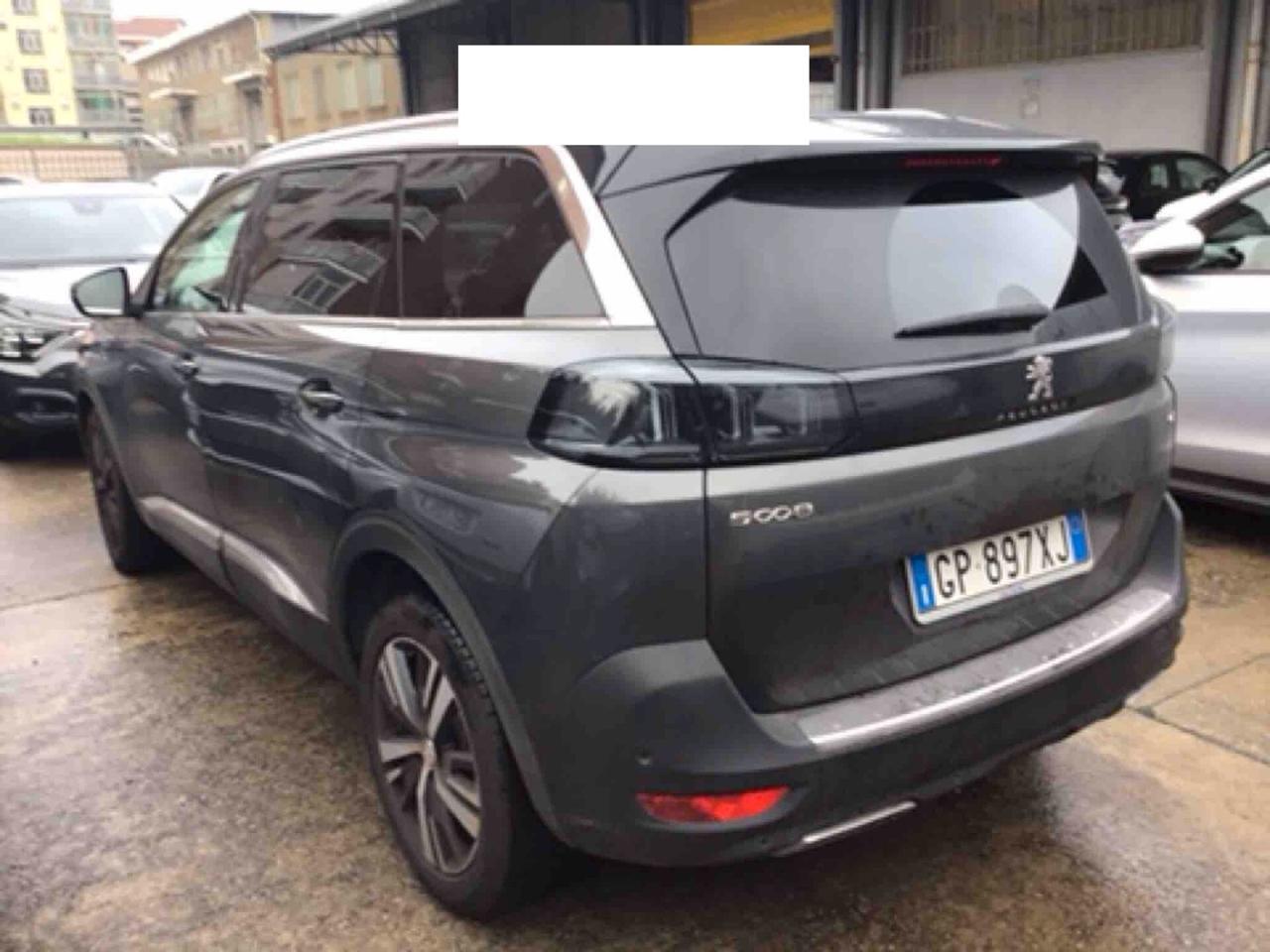 PEUGEOT 5008 1.5 BLUEHDI 131CV EAT8 SeS 7POSTI GT ( FARI LED - I-COCKPIT - CRUISE - NAVI - MIRROR - SENSORI POST. - TELECAMERA POST. - CERCHI 18 )
