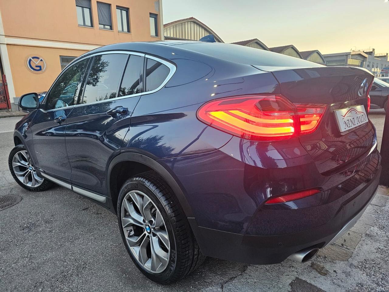 Bmw X4 xDrive20d 190cv xLine*Pelle*Navi*Bi-Xeno*Euro6