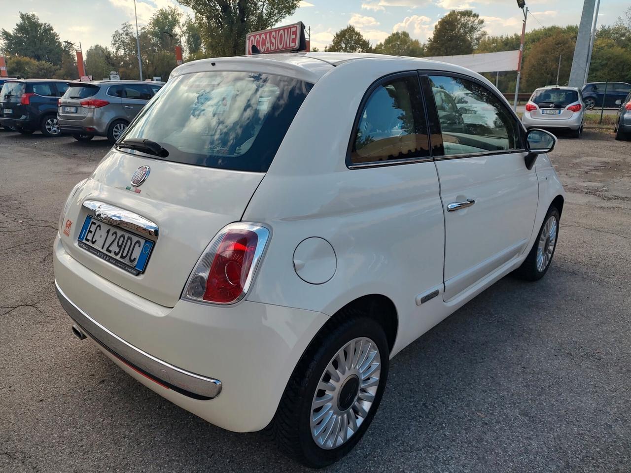 Fiat 500 S&S 1.2 Lounge, 69 cv, TETTO PANORAMICO, OK NEOPATENTATI