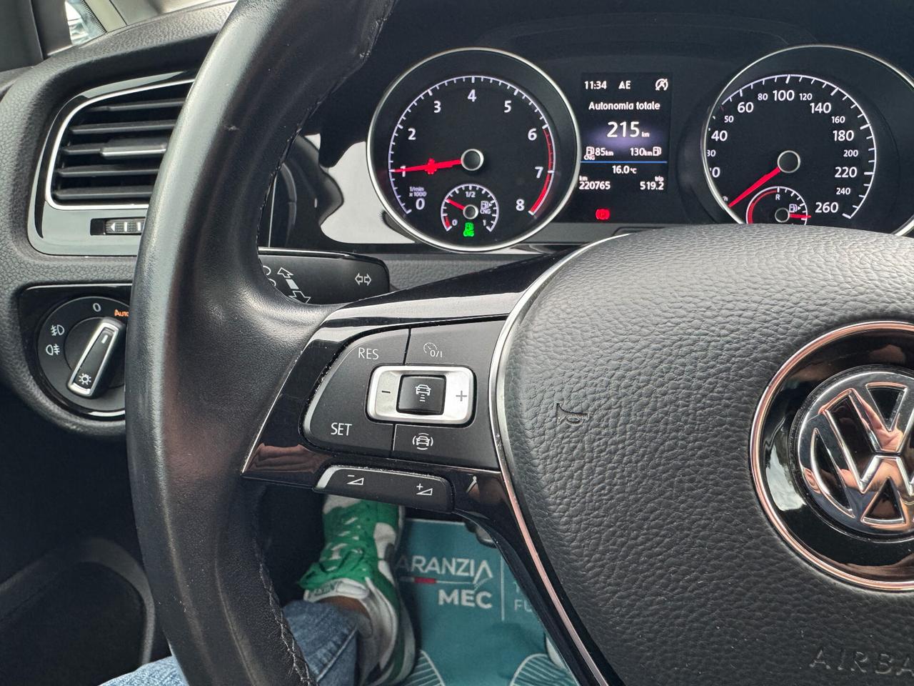 VOLKSWAGEN GOLF 7.5 1.5 TGI 150cv HIGHLINE