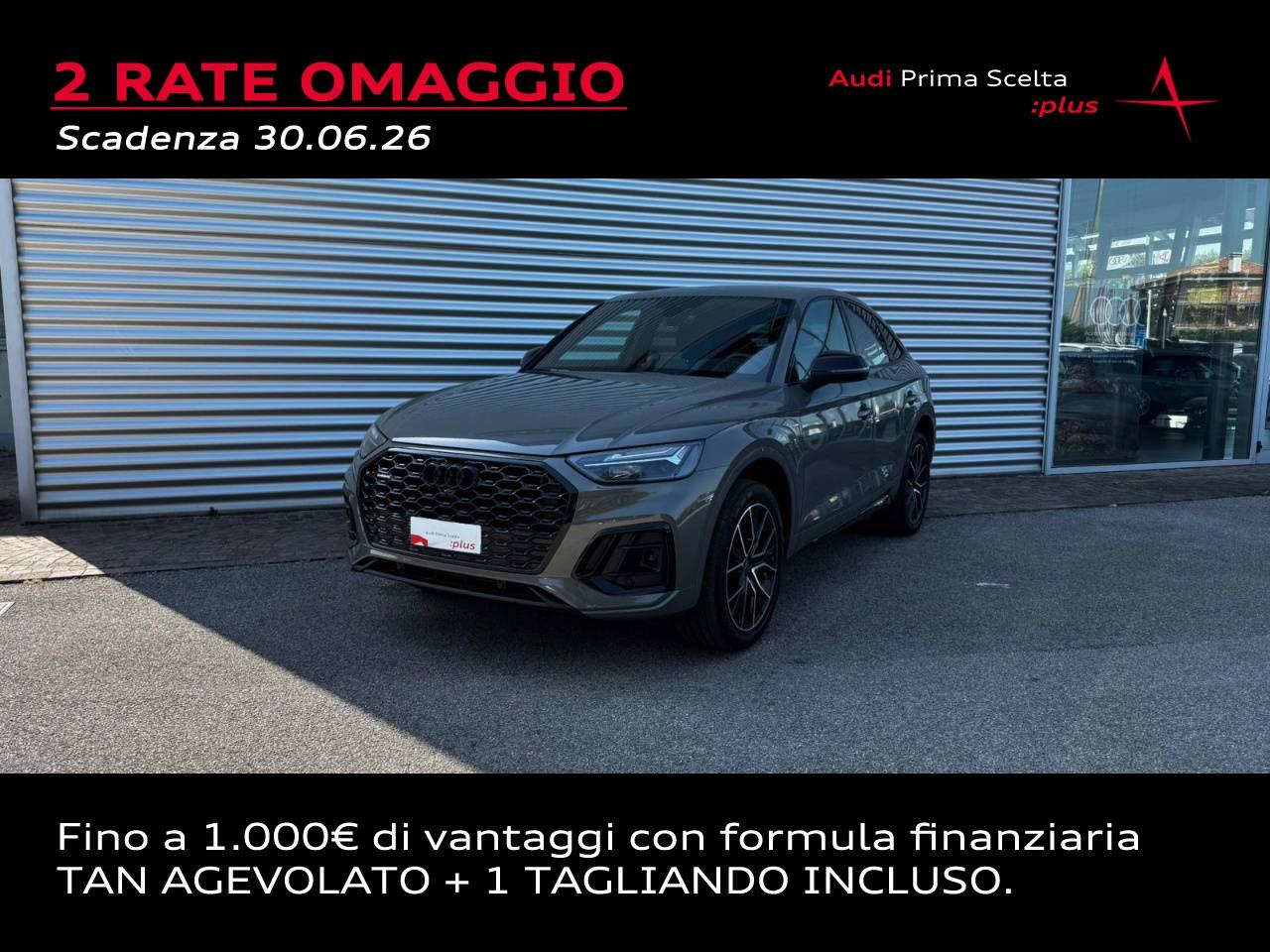 AUDI Q5 SPORTBACK 50 TFSIe S-TRONIC IDENTITY BLACK