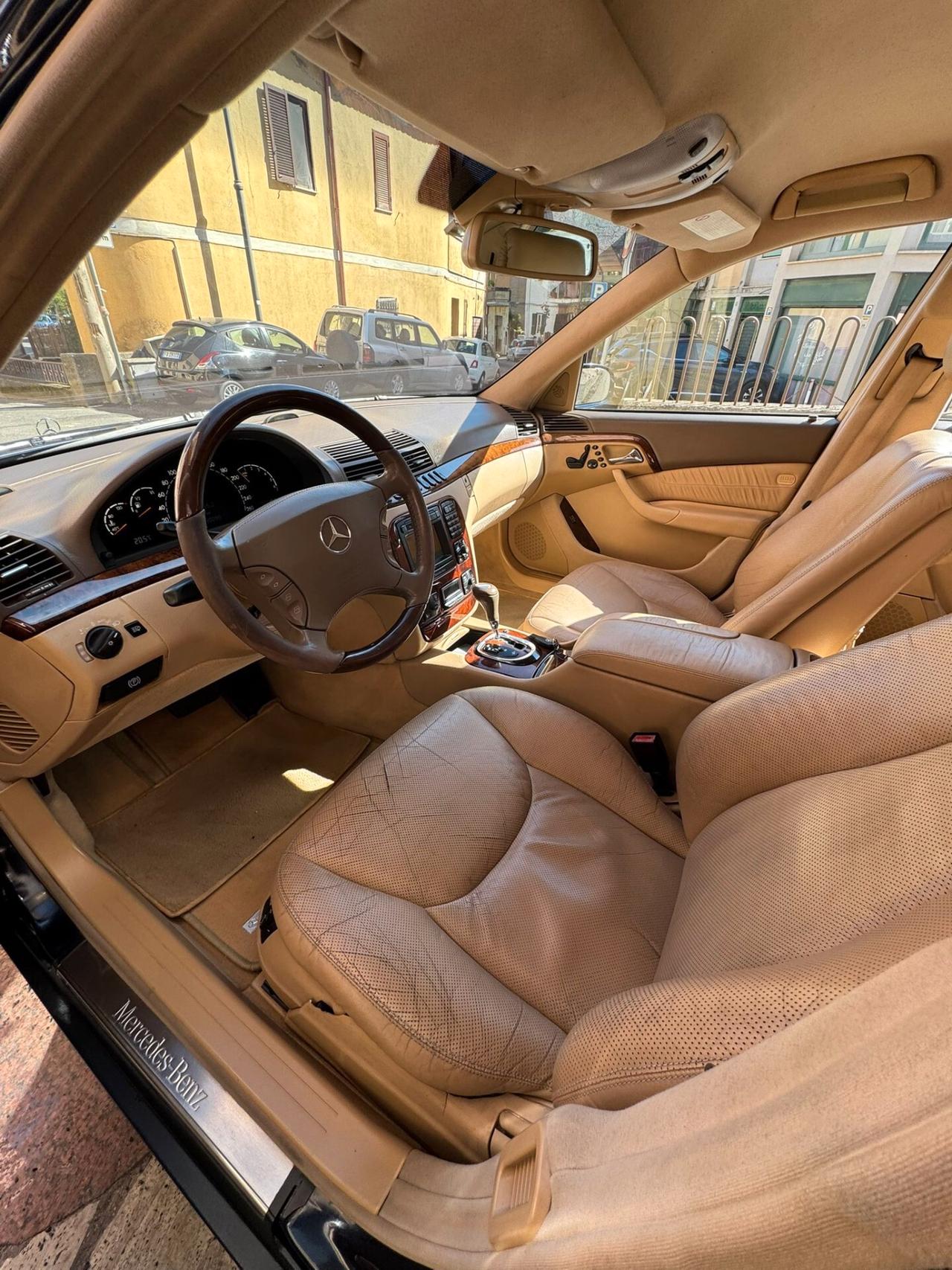 Mercedes-benz S 320 cat 224 cv, GPL , ASI, SERVICE COMPLETO MB, UNIPRO, DA VETRINA
