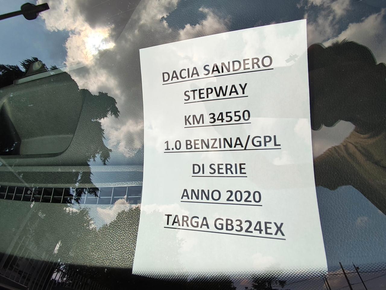 Dacia Sandero Stepway km 34000 BENZINA E GPL DI SERIE