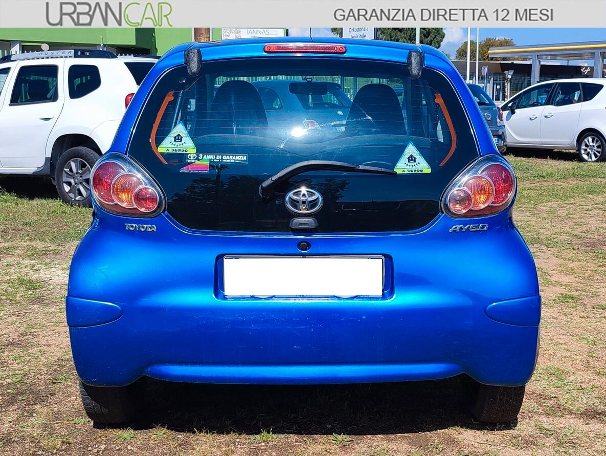 TOYOTA Aygo 1.0 12V VVT-i 5 porte - GARANZIA