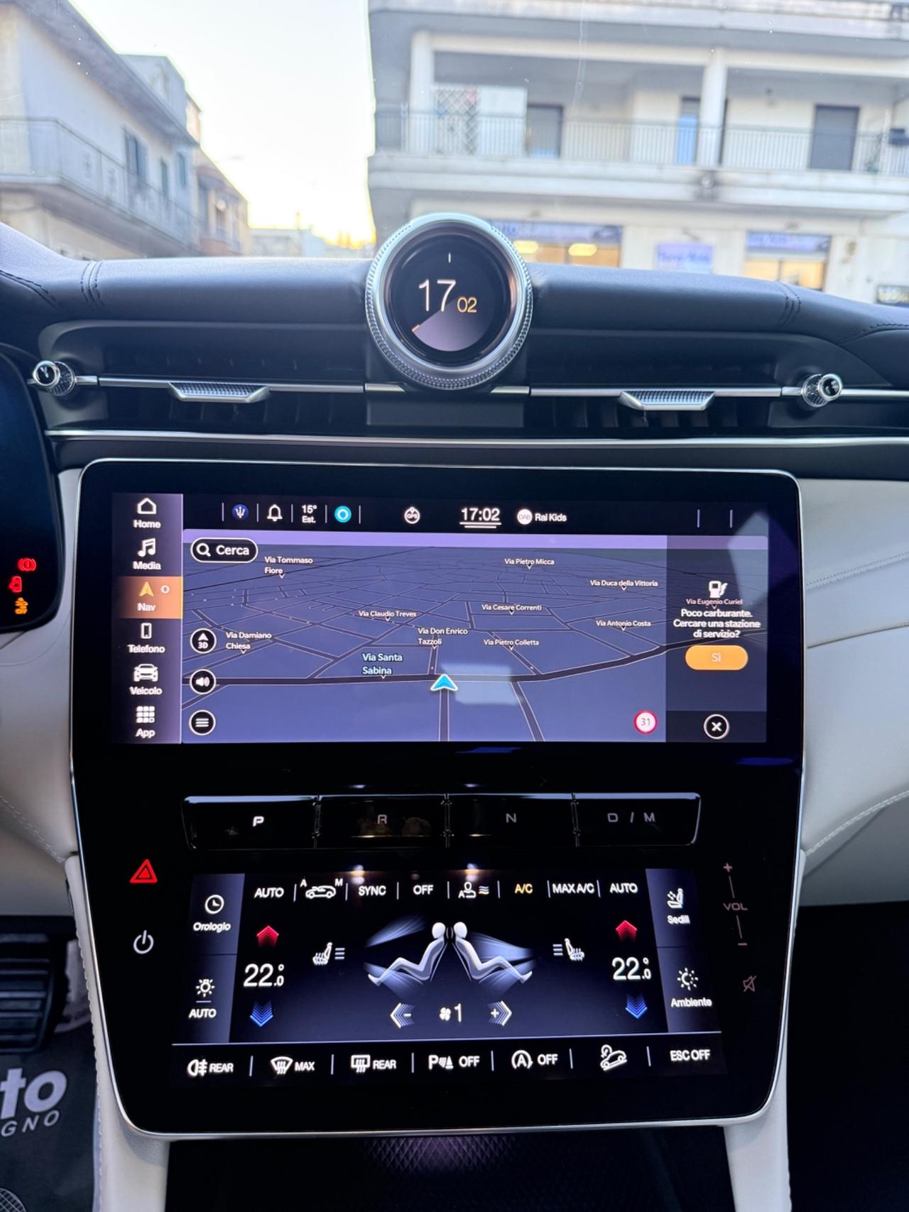 Maserati Grecale MHEV (BENZINA/ELETTRICXA) 300 CV GT ,VIRTUAL COCKPIT,LUCI SOFFUSE,APPLE CARPLAY,TELECAMERA