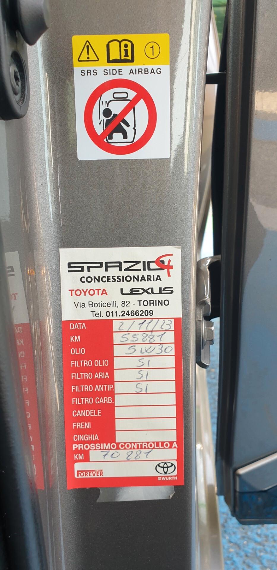 TOYOTA YARIS 1.5 BENZINA ANNO 2018 KM 73MILA