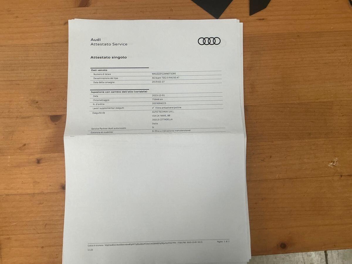 Audi A6 40 2.0 TDI S tronic