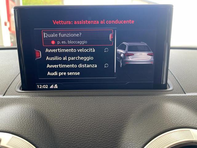 AUDI A3 Sportback 1.6 TDI 116CV Sport ACC PRE SENSE NAVI