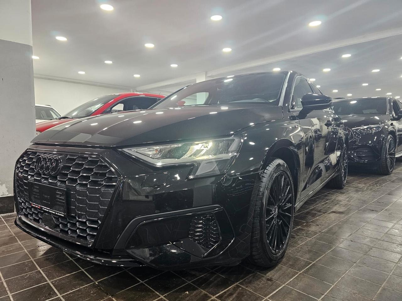 NUOVA AUDI A3 SPORTBACK S-LINE 35 TDI 150CV S-TRONIC IDENTITY BLACK