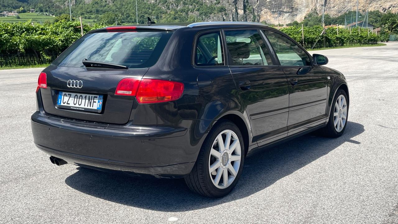 AUDI A3 SPORTBACK 2.0TFSI MANUALE QUATTRO - 2004