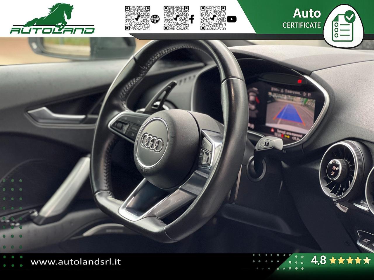 Audi TT Coupe 2.0 tfsi S line QUATTRO REVO Stage 3 - B&O - Matrix - MMI Plus - Retrocamera