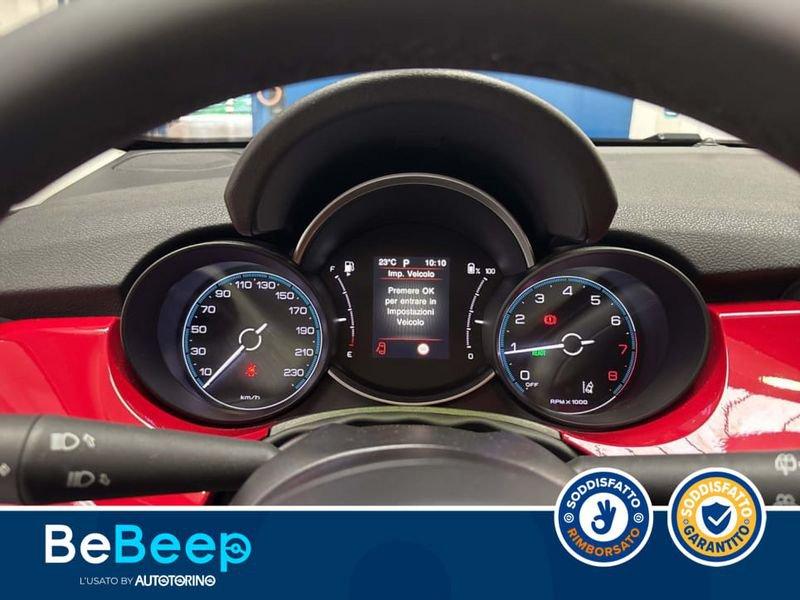 FIAT 500X 1.5 T4 HYBRID (RED) 130CV DCT