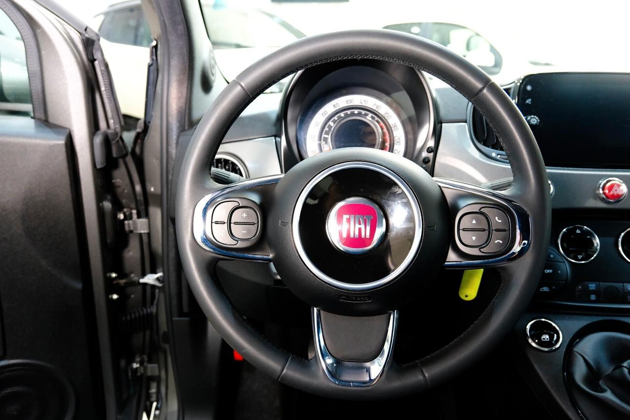 FIAT 500 1000 Hybrid 70cv CARPLAY