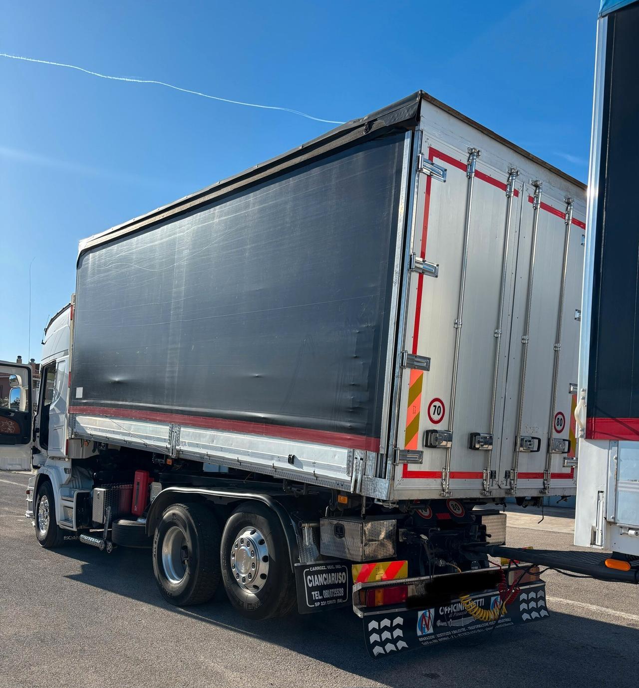 SCANIA R-500 + RIMORCHIO CENTINATO