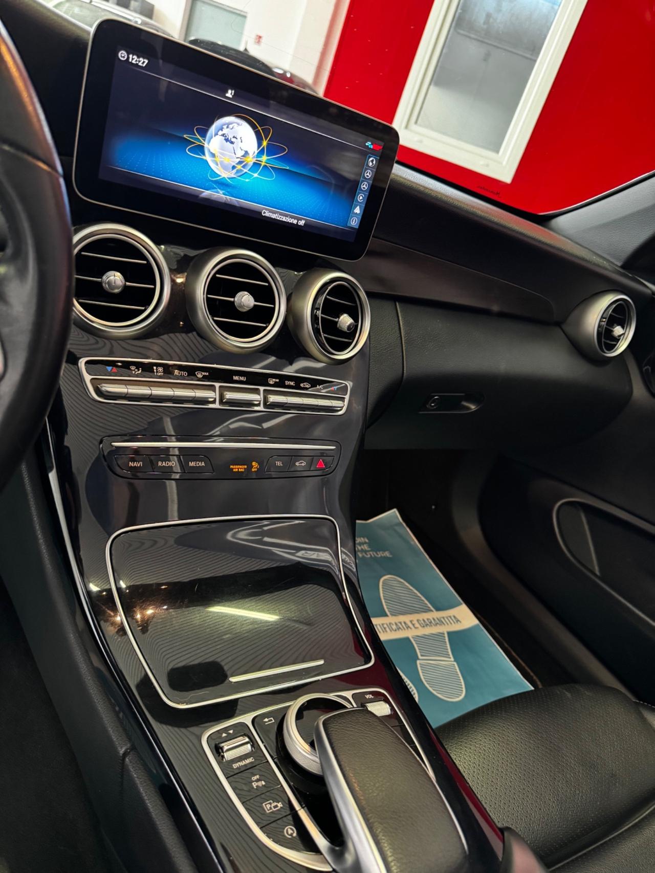 MERCEDES C200 EQ-BOOSTCABRIO PREMIUM CERTIFICATA OK PERMUTE GARANZIA INCLUSA