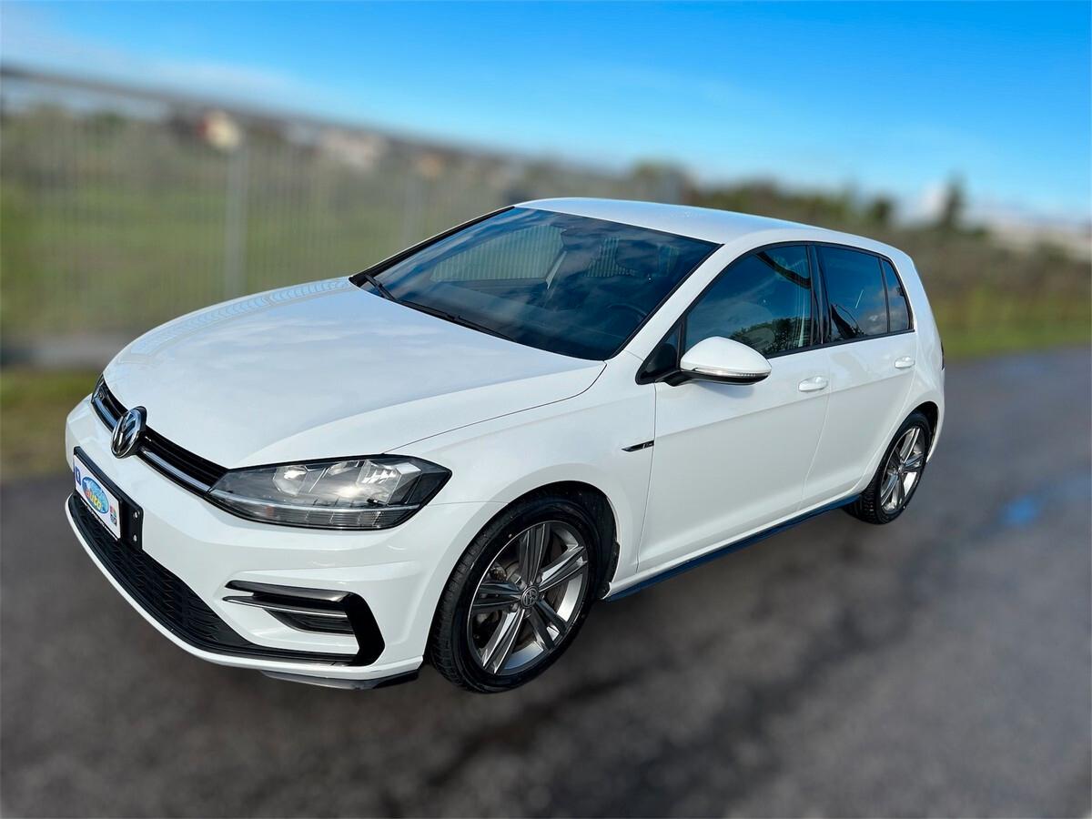 Volkswagen Golf 5p 1.6 tdi R-Line 115cv cerchi e gomme invernali