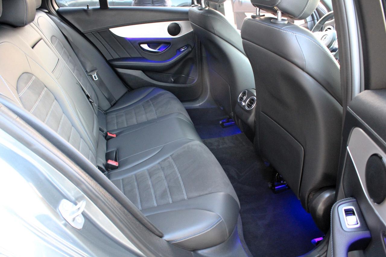 Mercedes-benz C 220 SW d Premium AMG Night Edition pack luci interne
