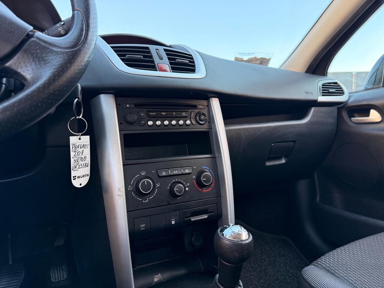 Peugeot 207 1.4 HDi 90mila KM Restyling 2012 Full Ottima