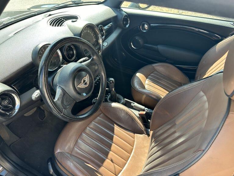 Mini cooper cabrio 1.6 benzina