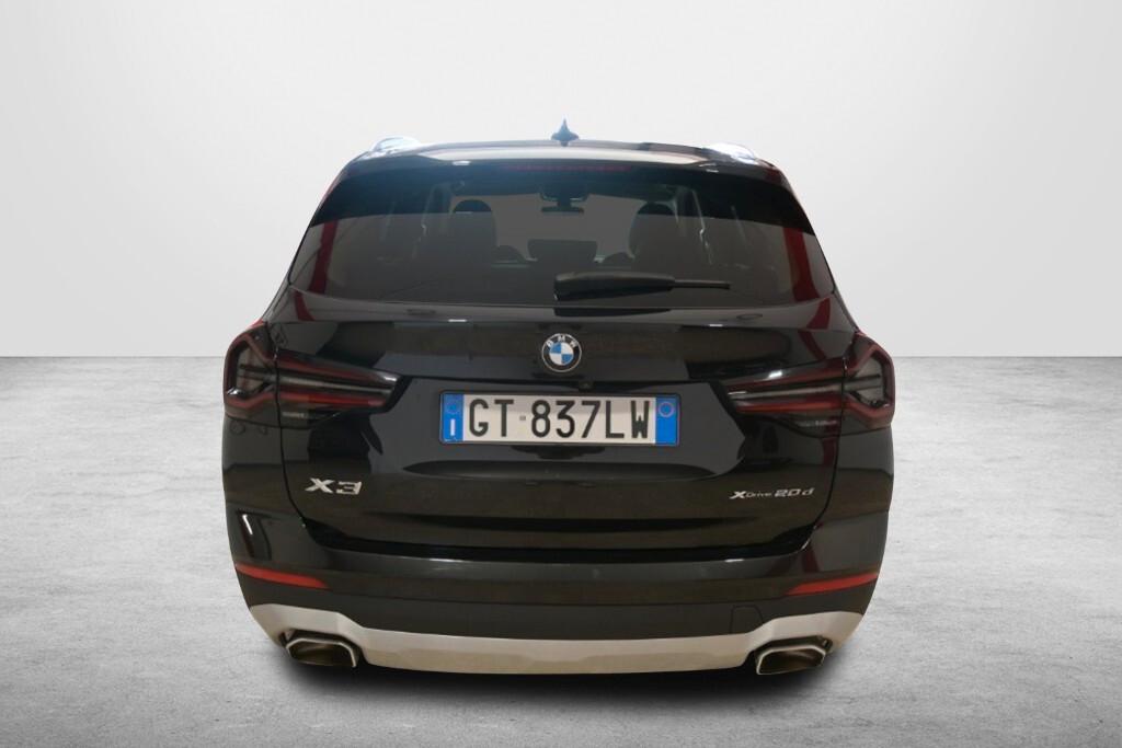 BMW X3 20D 190CV STEPTRONIC 48V X-DRIVE BUSINESS ADVANTAGE ( FARI LED - BMW DIGITAL COCKPIT - PELLE - CLIMA TRIZONA - NAVI - MIRROR - PARK ASSISTANT - TELECAMERA POST. - CERCHI 18 )