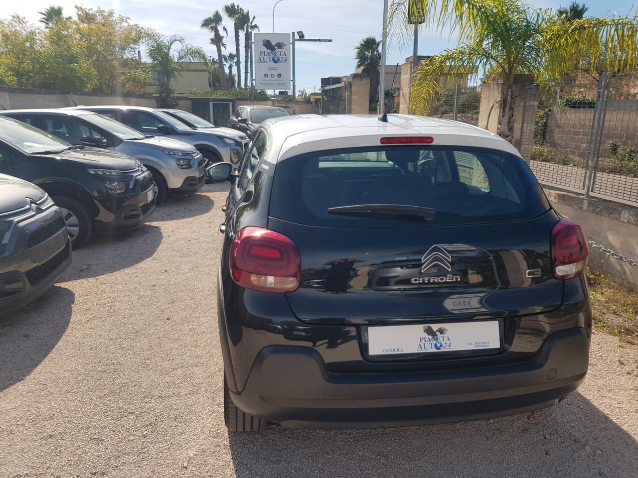 Citroen C3 1.2 b 83cv Shine Navy Led Sensori Cruise