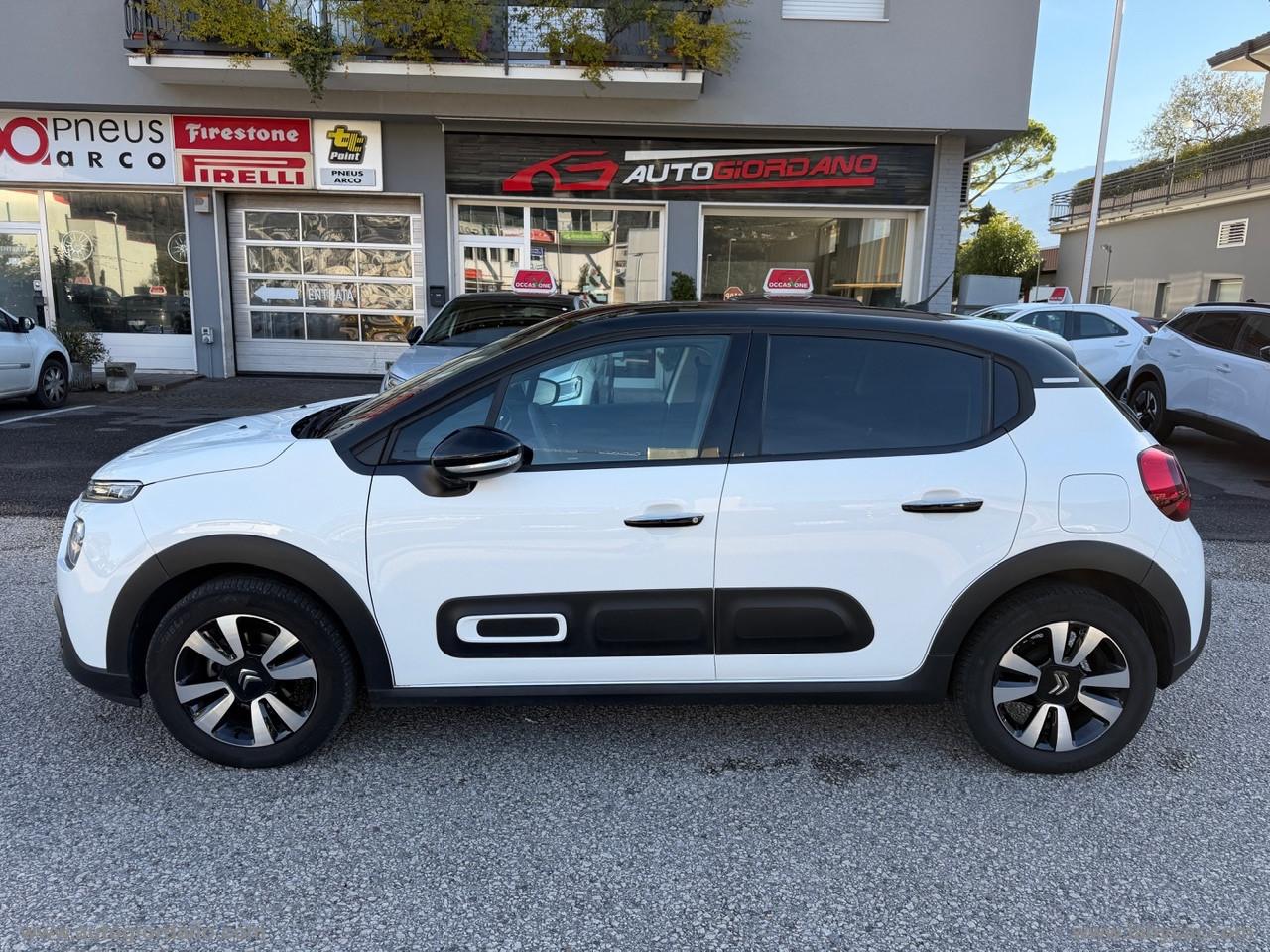 CITROEN C3 PureTech 83 S&S Shine VETRI OSCURATI - RETRO CAMERA - CLIMA AUTOMATICO