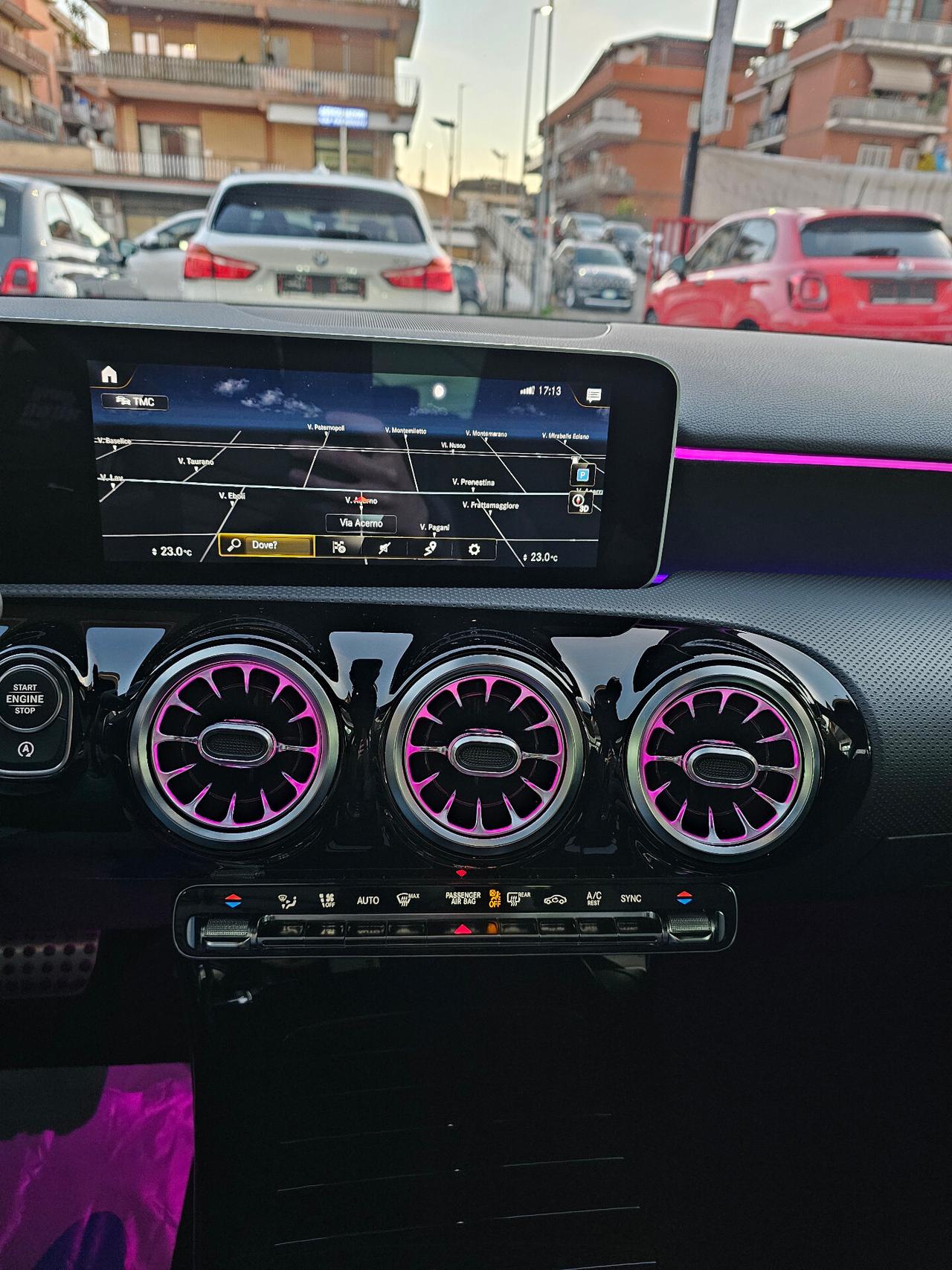 Mercedes-benz A 180 d Automatic Premium UNIPRO ITA LED PACK LUCI SCHERMI TAGL UFF