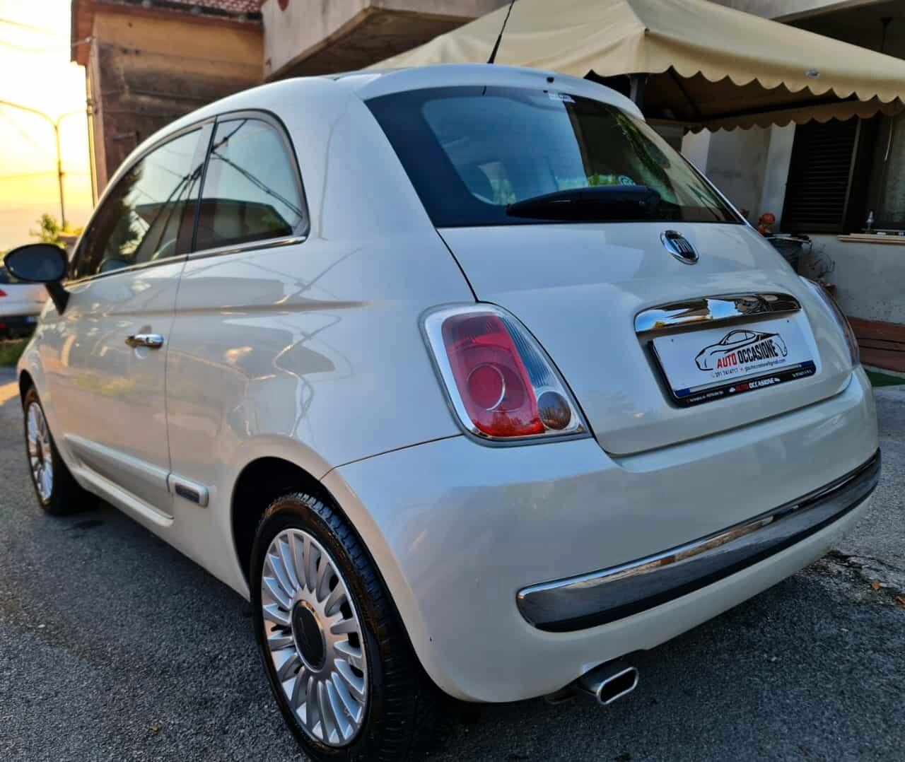 Fiat 500 1.2 Lounge *Pelle*Tetto*bianco perla