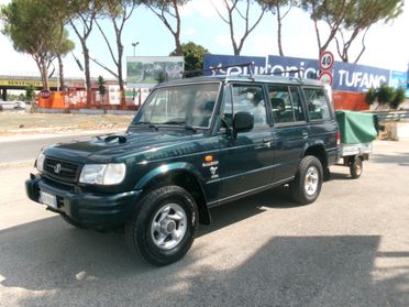 Hyundai Galloper 2.5 TDI 7 POSTI 4X4 GANCIO TRAINO CON CARRELLO COMPRESO **GUARNIZIONE TESTATA DA RIFARE**